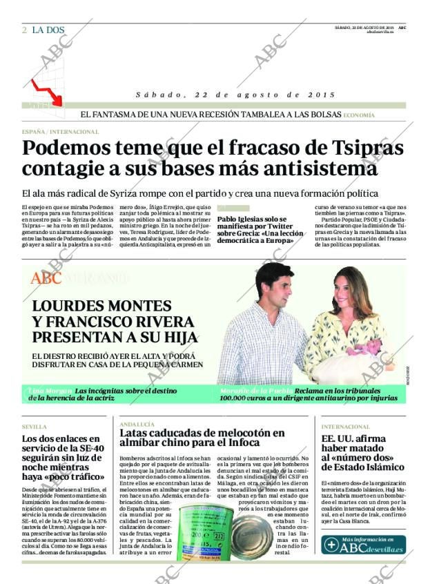 ABC SEVILLA 22-08-2015 página 2