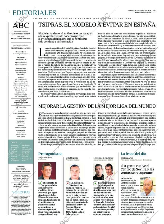 ABC SEVILLA 22-08-2015 página 4