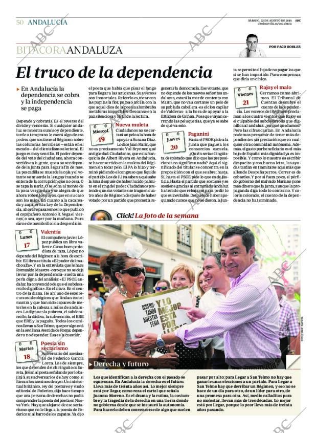 ABC SEVILLA 22-08-2015 página 50