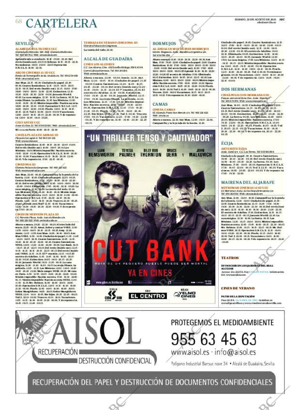 ABC SEVILLA 22-08-2015 página 68