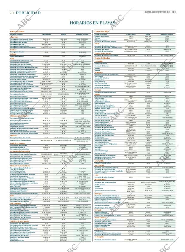 ABC SEVILLA 22-08-2015 página 70