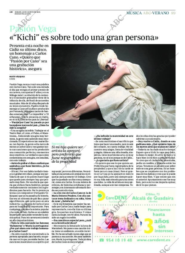 ABC SEVILLA 22-08-2015 página 89
