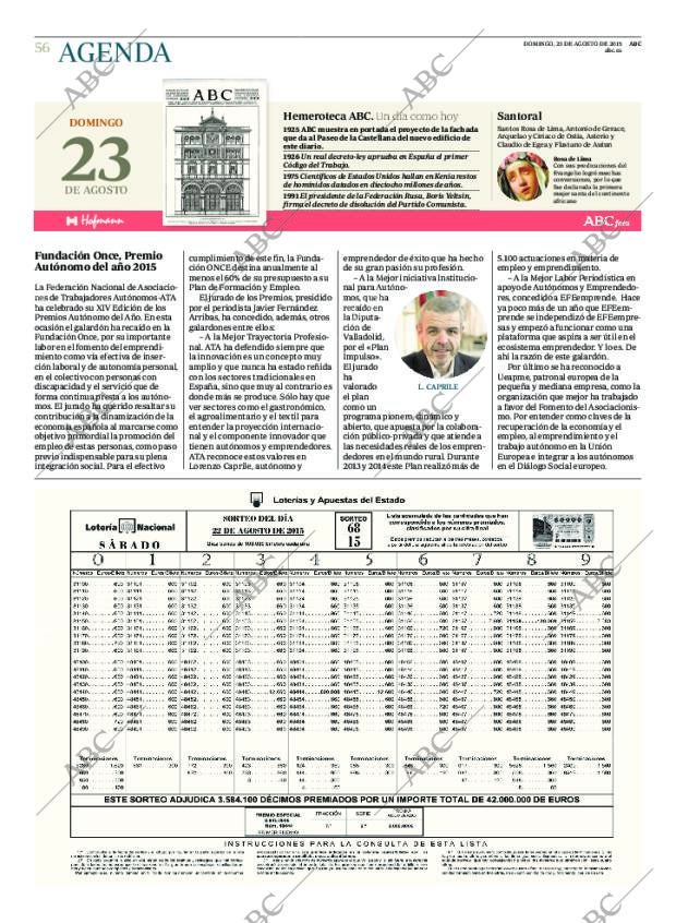 ABC MADRID 23-08-2015 página 56