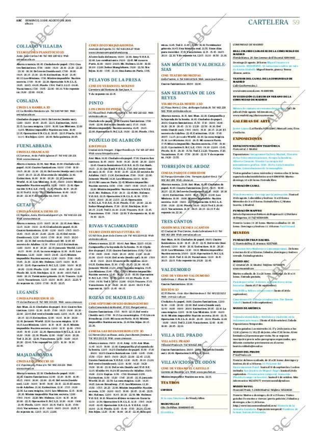 ABC MADRID 23-08-2015 página 59