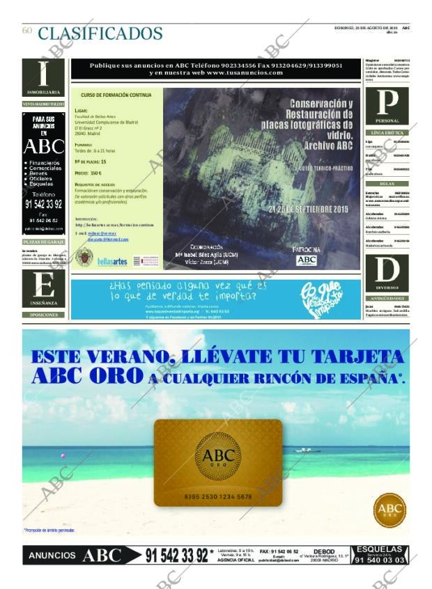 ABC MADRID 23-08-2015 página 60