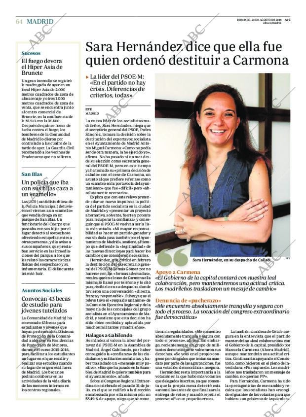 ABC MADRID 23-08-2015 página 64