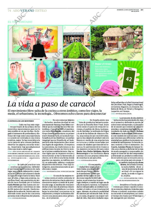ABC MADRID 23-08-2015 página 74