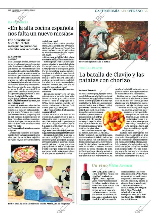 ABC MADRID 23-08-2015 página 75