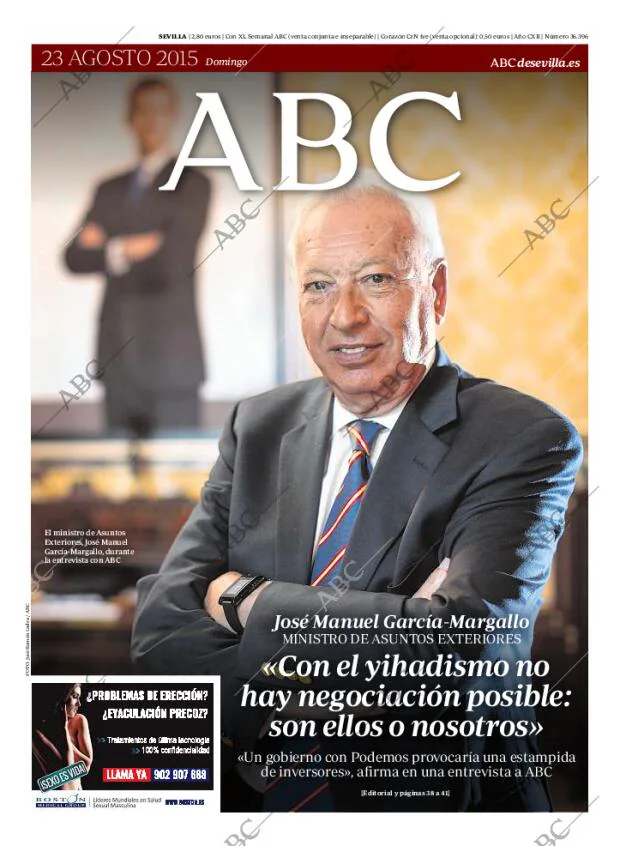 ABC SEVILLA 23-08-2015 página 1