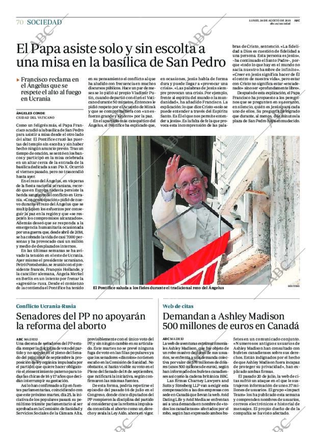 ABC CORDOBA 24-08-2015 página 70