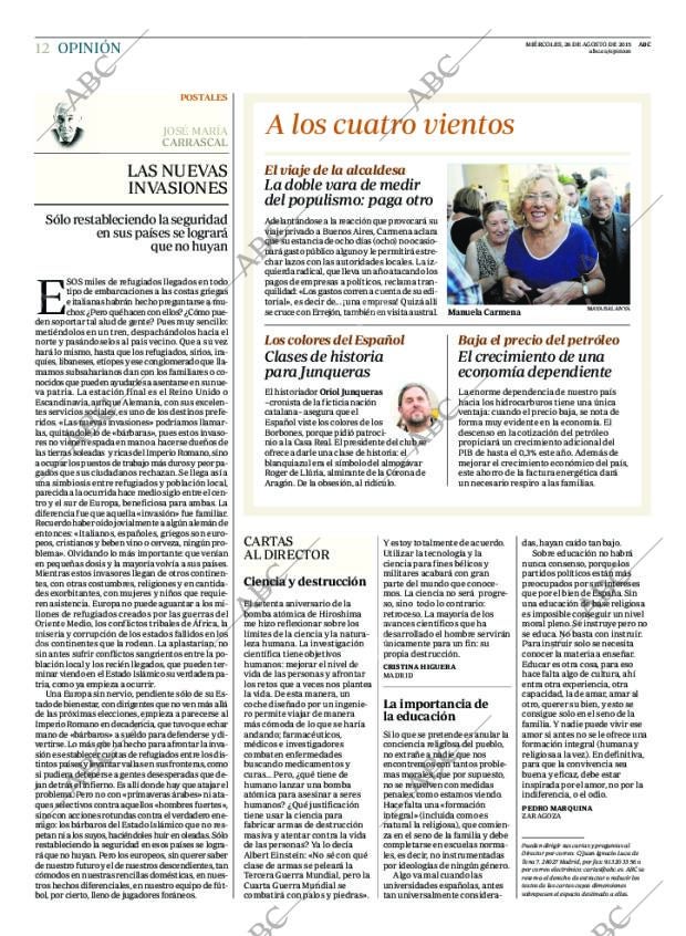 ABC MADRID 26-08-2015 página 12