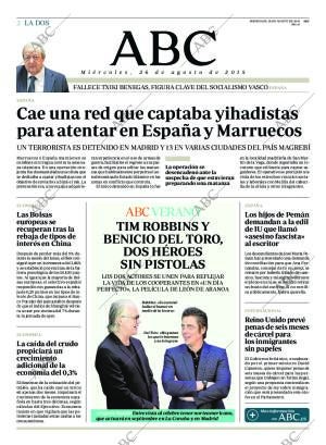 ABC MADRID 26-08-2015 página 2