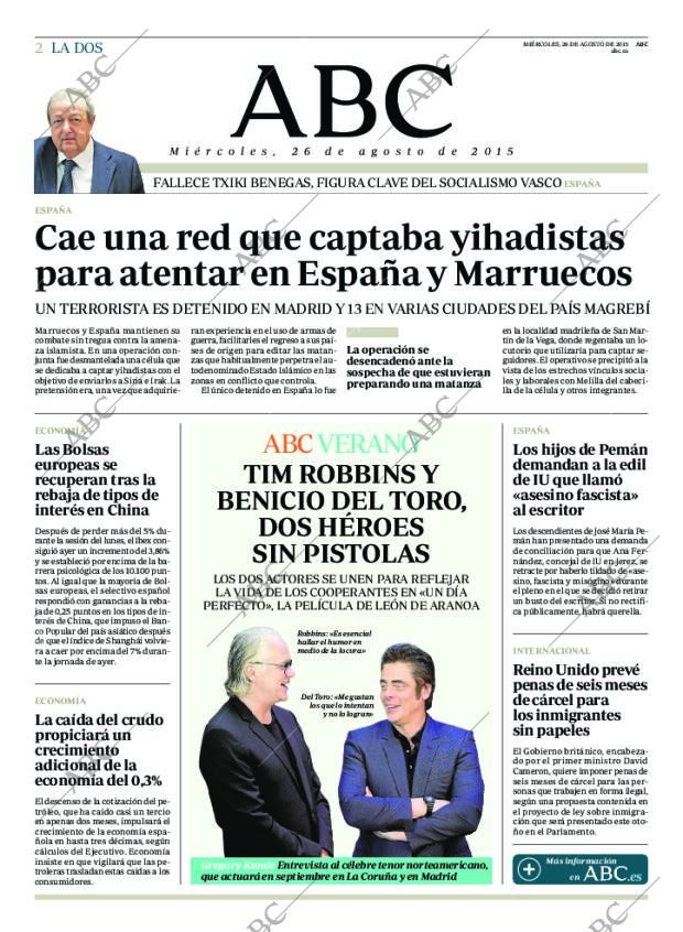 ABC MADRID 26-08-2015 página 2