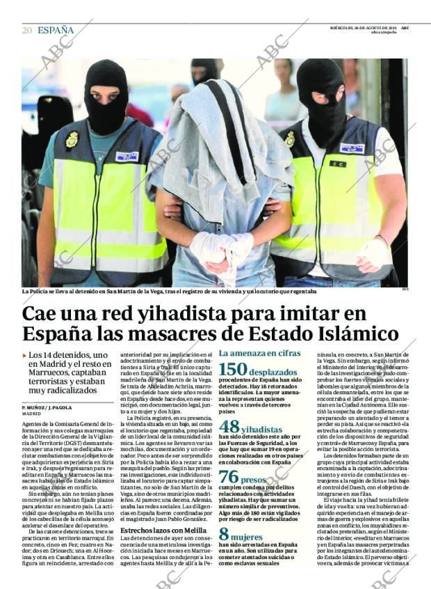 ABC MADRID 26-08-2015 página 20