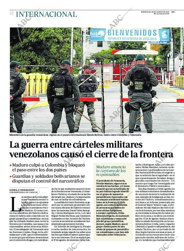 ABC MADRID 26-08-2015 página 22