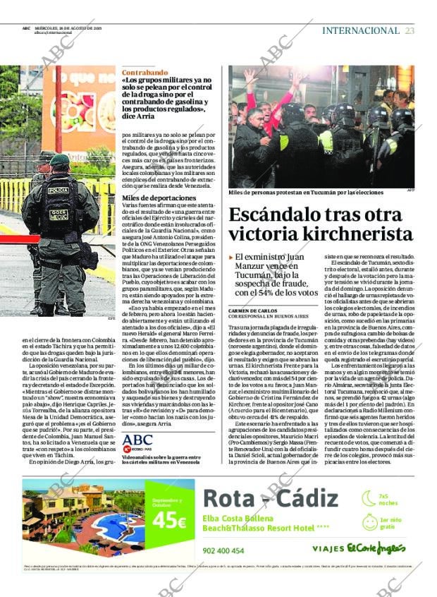 ABC MADRID 26-08-2015 página 23