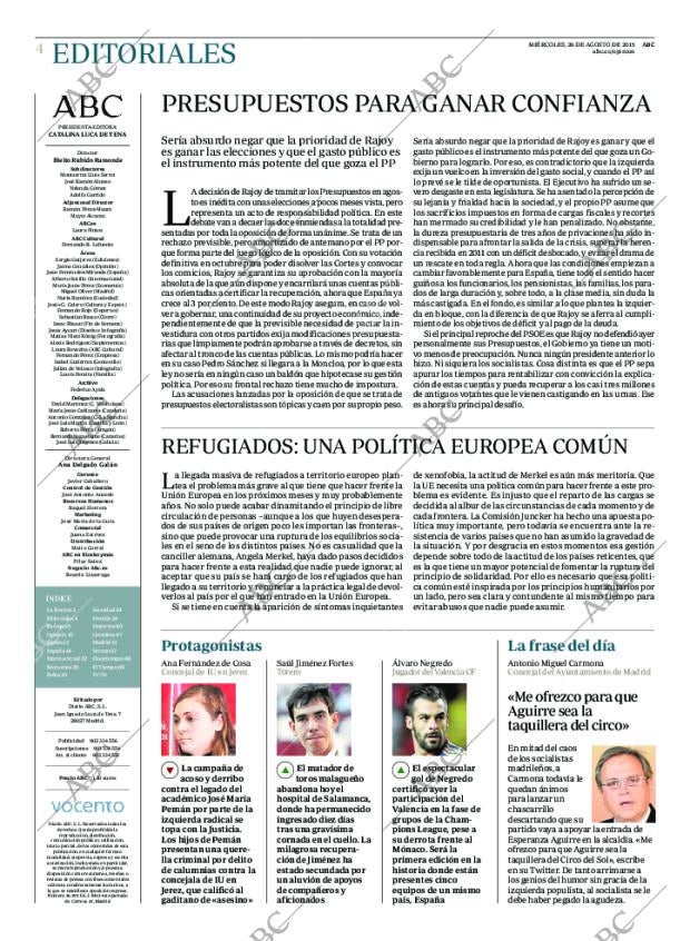 ABC MADRID 26-08-2015 página 4
