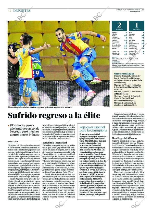 ABC MADRID 26-08-2015 página 42