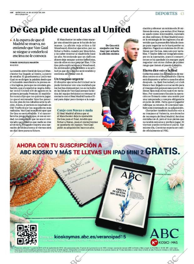 ABC MADRID 26-08-2015 página 43