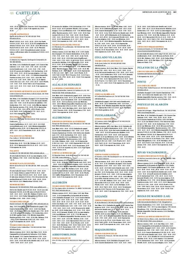 ABC MADRID 26-08-2015 página 48