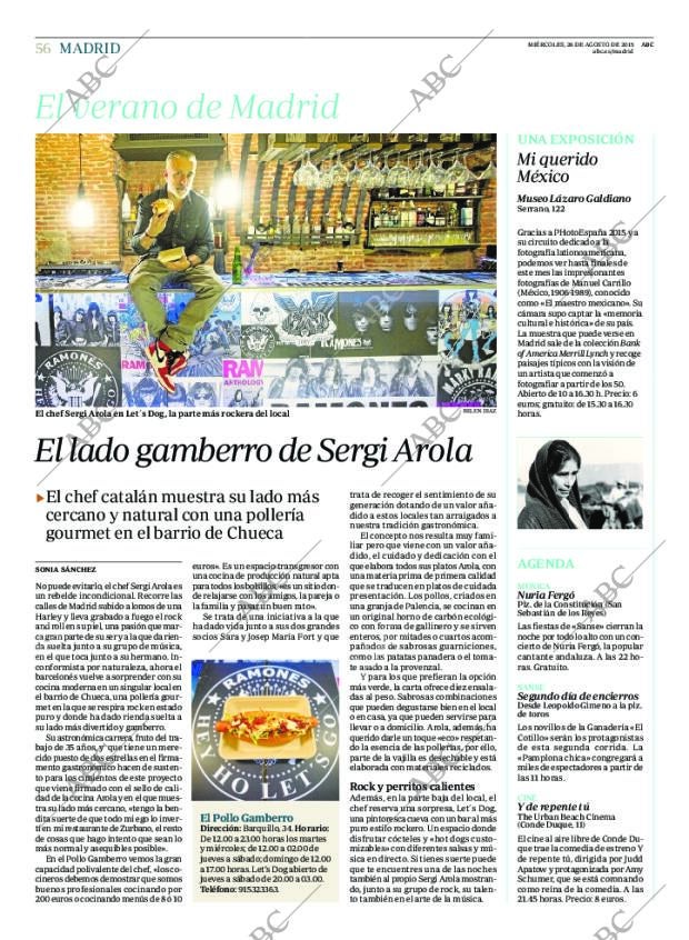 ABC MADRID 26-08-2015 página 56