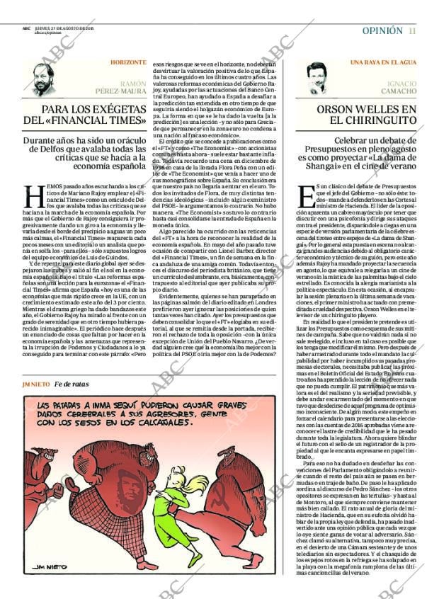ABC MADRID 27-08-2015 página 11