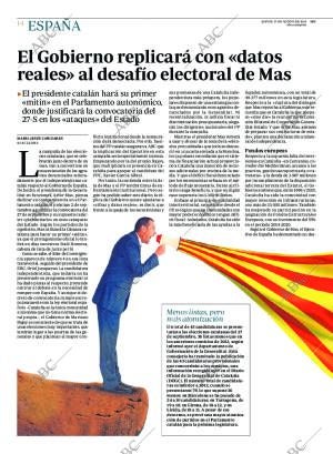 ABC MADRID 27-08-2015 página 14