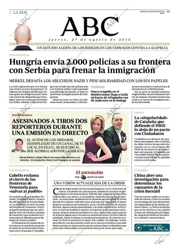 ABC MADRID 27-08-2015 página 2