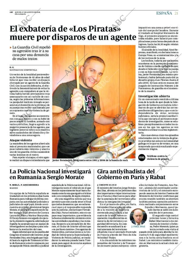 ABC MADRID 27-08-2015 página 21