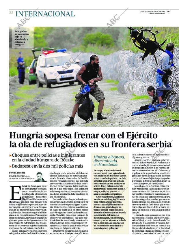 ABC MADRID 27-08-2015 página 22