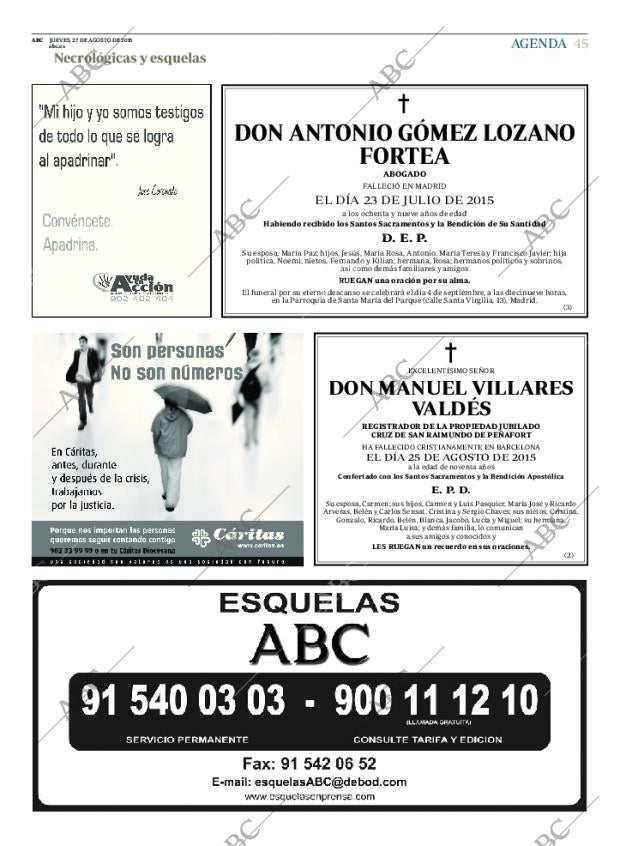ABC MADRID 27-08-2015 página 45