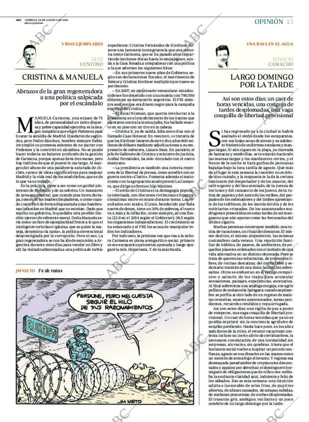 ABC MADRID 28-08-2015 página 13