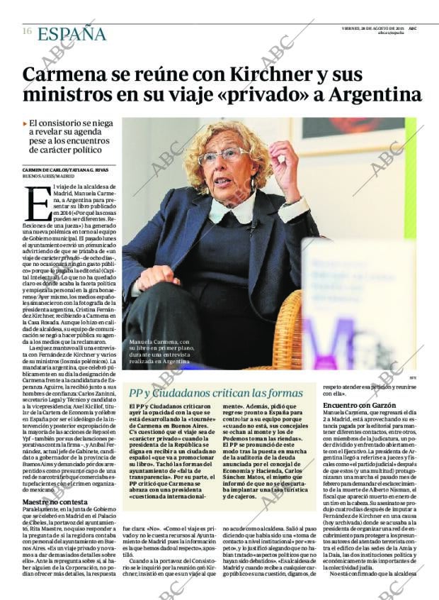 ABC MADRID 28-08-2015 página 16