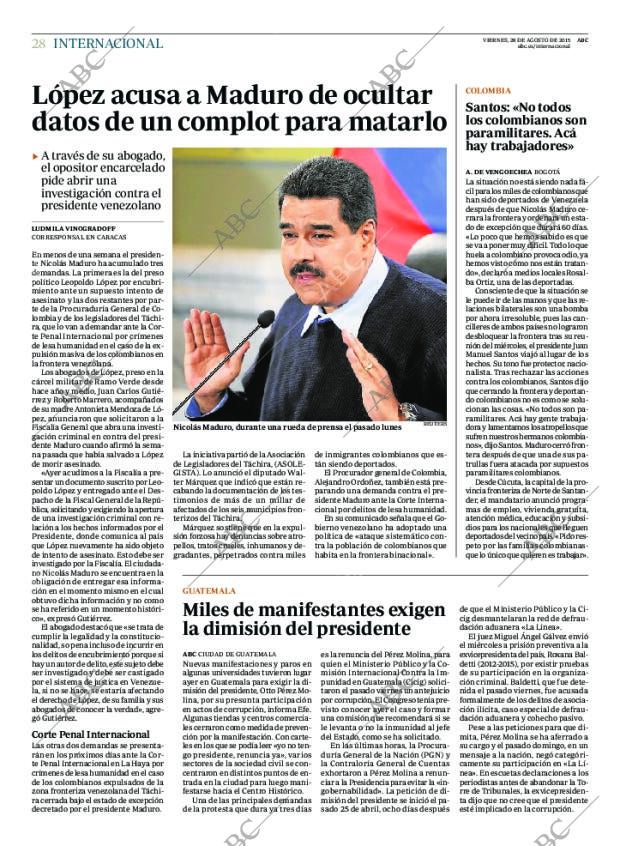 ABC MADRID 28-08-2015 página 28
