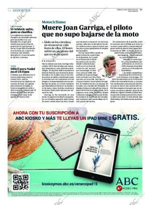 ABC MADRID 28-08-2015 página 44