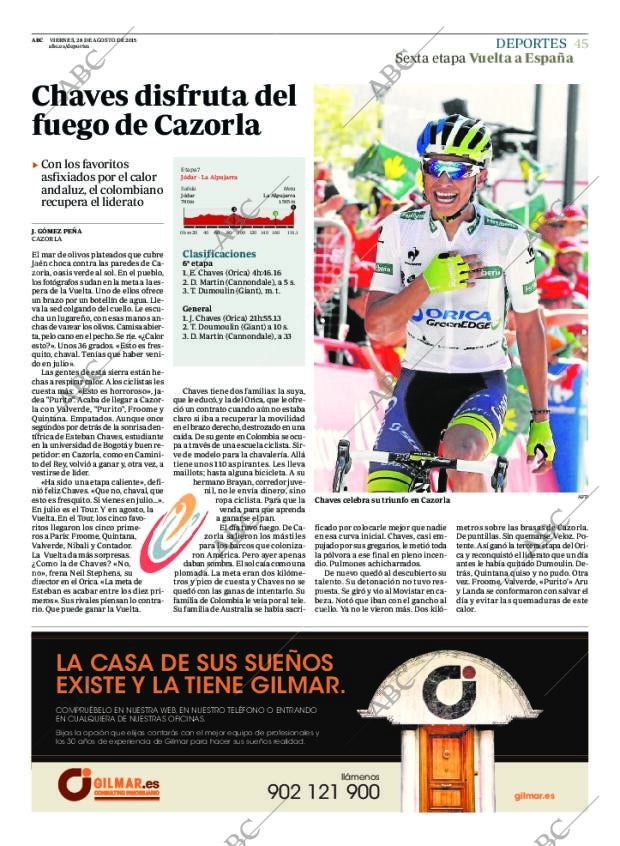 ABC MADRID 28-08-2015 página 45