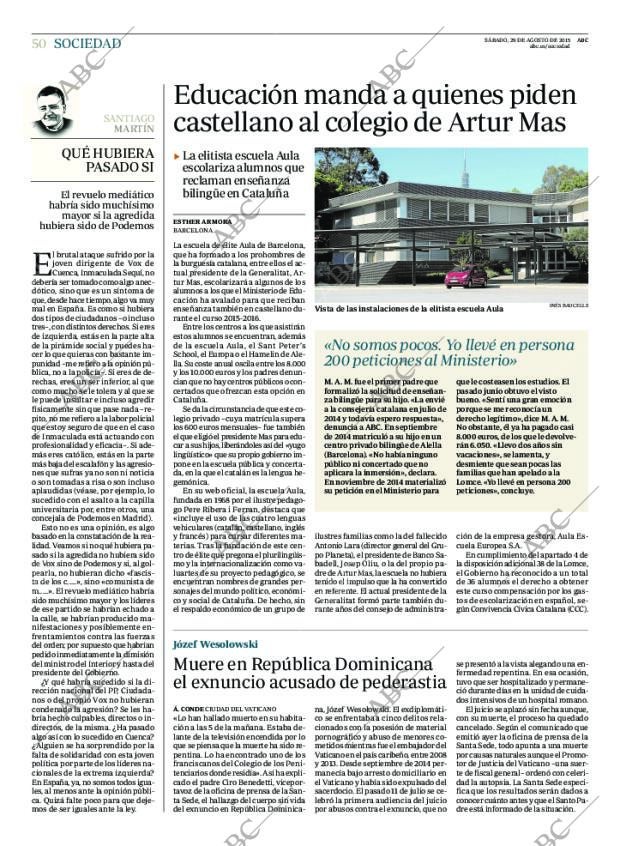 ABC CORDOBA 29-08-2015 página 50