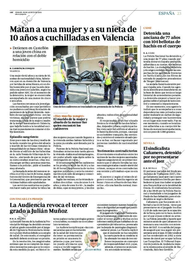 ABC MADRID 29-08-2015 página 23
