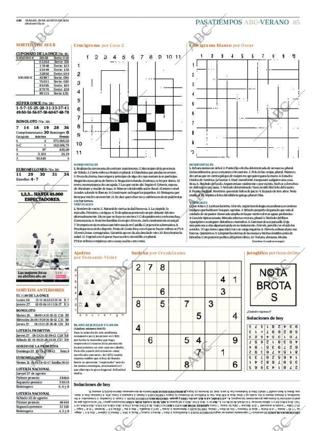 ABC SEVILLA 29-08-2015 página 85