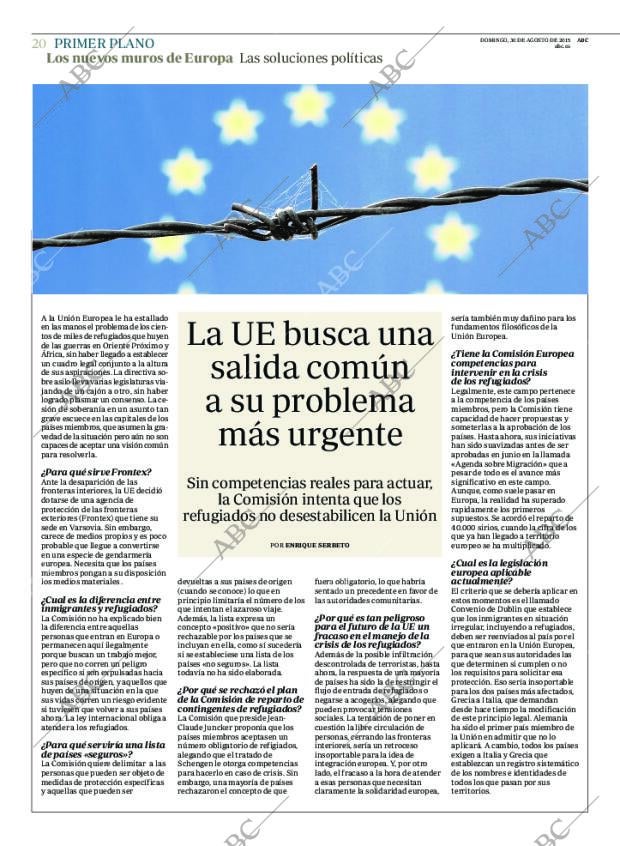ABC MADRID 30-08-2015 página 20