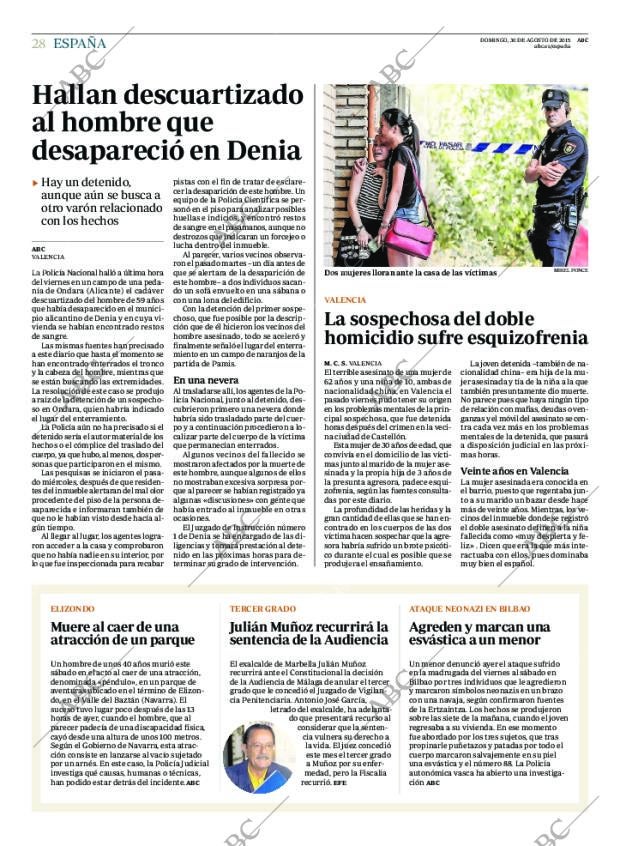 ABC MADRID 30-08-2015 página 28