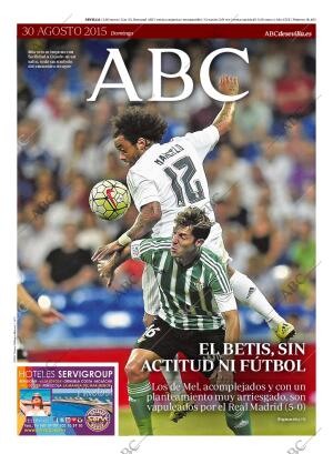 ABC SEVILLA 30-08-2015 página 1