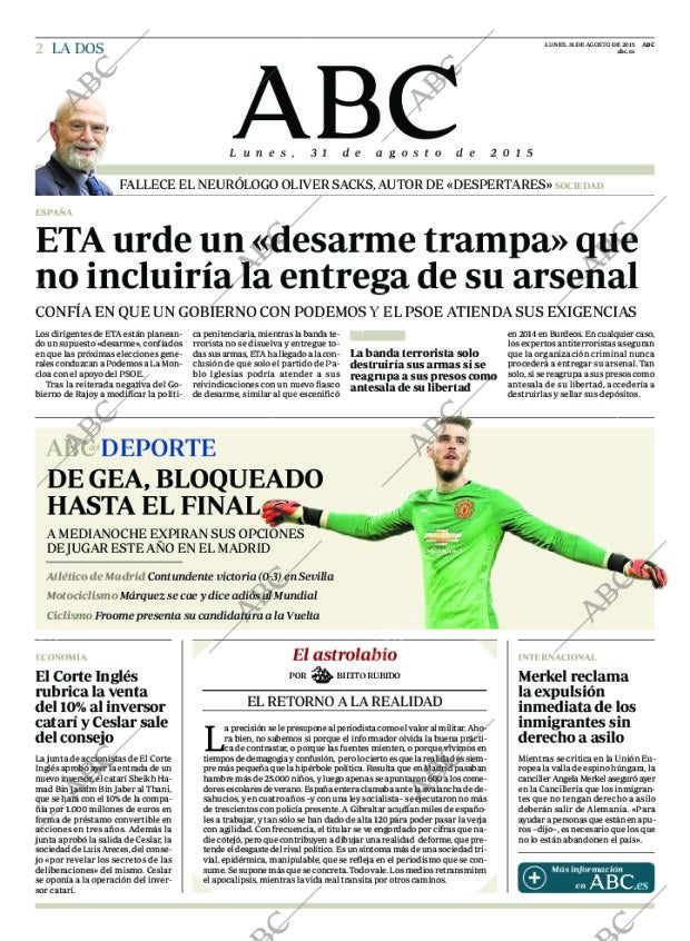 ABC MADRID 31-08-2015 página 2