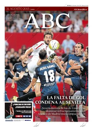 ABC SEVILLA 31-08-2015 página 1