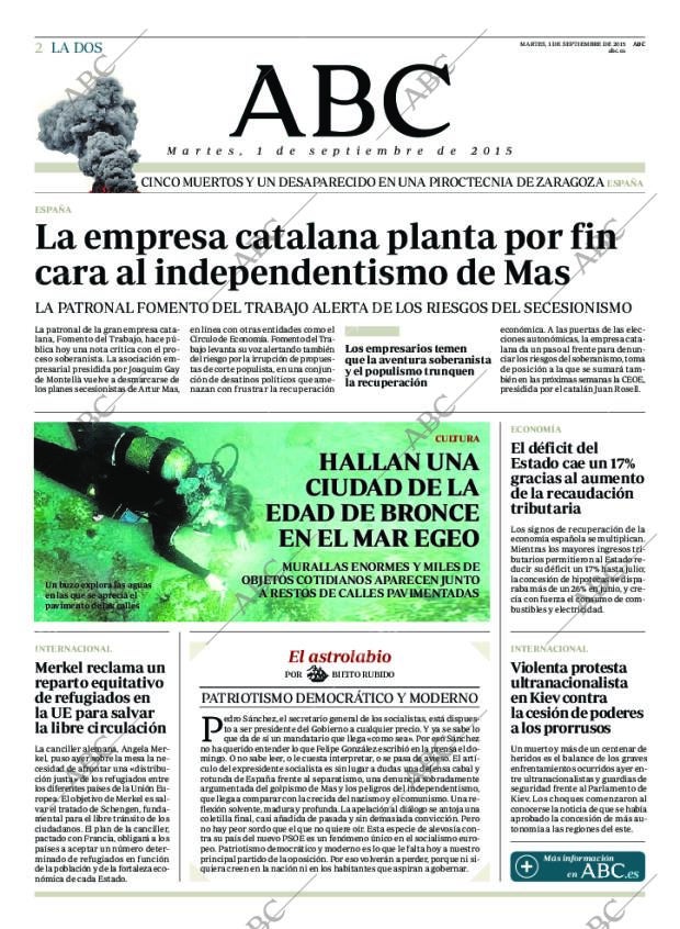 ABC MADRID 01-09-2015 página 2