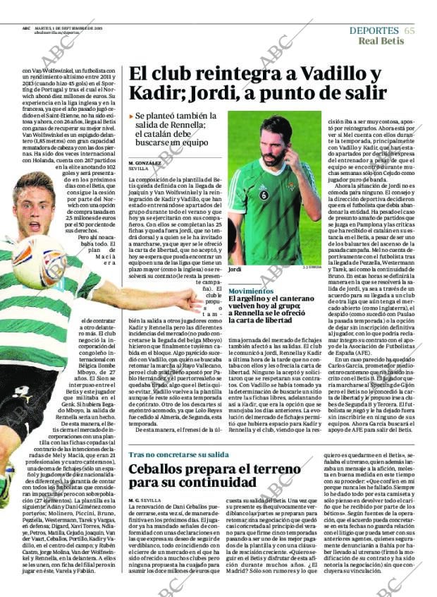 ABC SEVILLA 01-09-2015 página 65