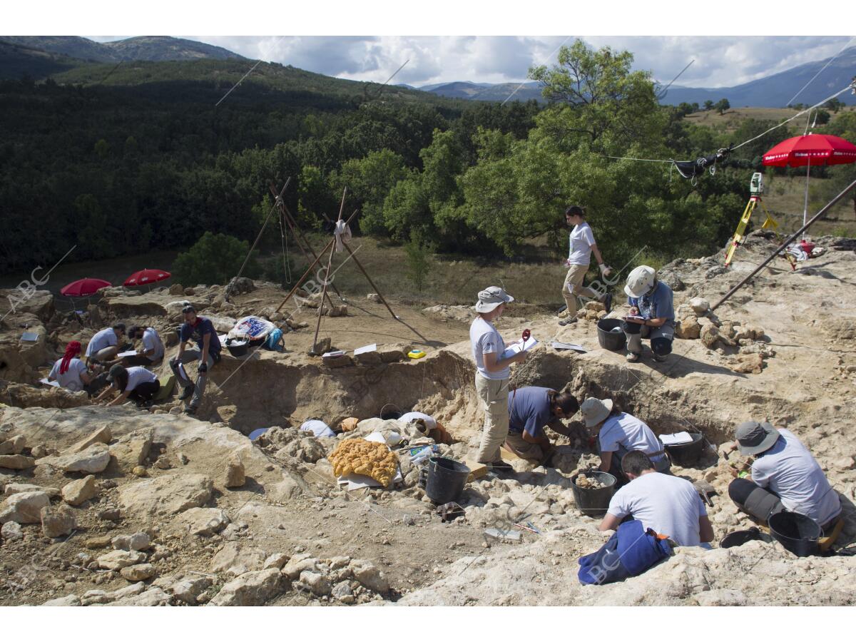 Yacimientos arqueológicos de Pinilla del Valle Archivo ABC