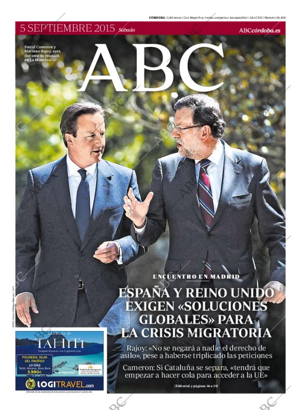 ABC CORDOBA 05-09-2015 página 1