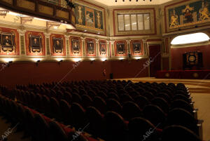 Interior del ateneo de Madrid