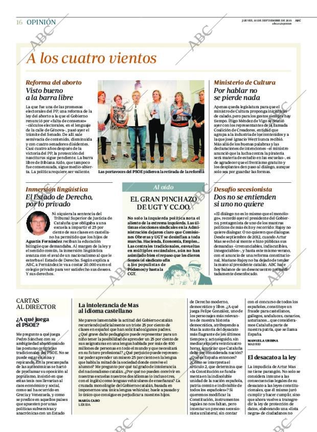 ABC MADRID 10-09-2015 página 16